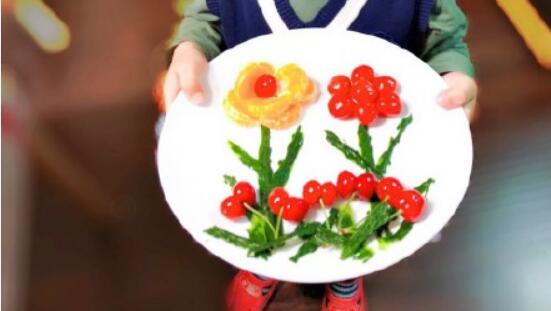 幼儿园水果拼盘图片,简单好看的儿童水果拼盘